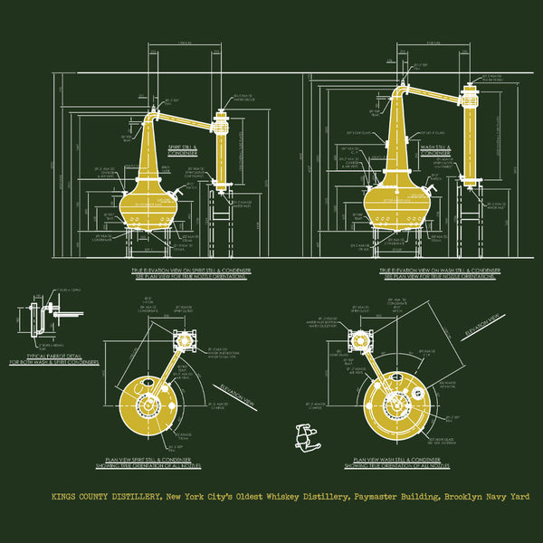 Distillery Schematic T-Shirt